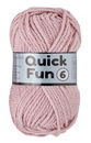 Lammy Yarns Quick Fun 6 - 711 oud licht roze (op=op uit collectie)