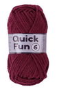 Lammy Yarns Quick Fun 6 - 042 donker rood (op=op uit collectie)