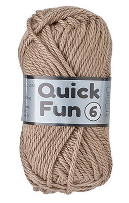 Lammy Yarns Quick Fun 6 - 792 zand op=op uit collectie 