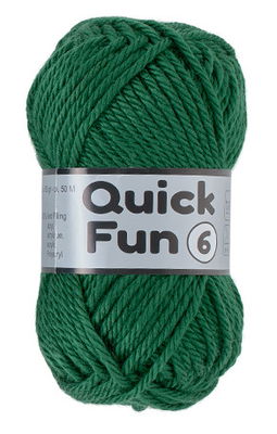 Lammy Yarns Quick Fun 6 - 072 groen op=op uit collectie 