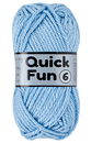 Lammy Yarns Quick Fun 6 - 040 licht blauw (op=op uit collectie)