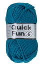 Lammy Yarns Quick Fun 6 - 459 donker aqua blauw (op=op uit collectie)