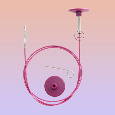 KnitPro Swivel 360 kabel - 80 cm 