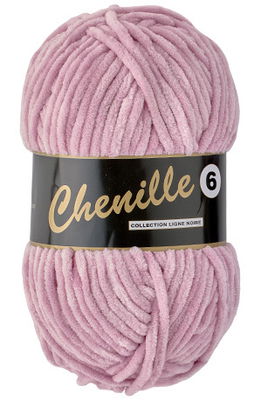 Lammy Yarns Chenille 6 - 711 roze