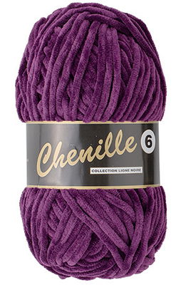 Lammy Yarns Chenille 6 - 064 paars
