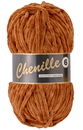 Lammy Yarns Chenille 6 - 114 oranje bruin
