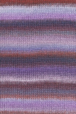 Lang Yarns Cloud 1077.0018 Lilac/Petrol/Pink op=op uit collectie 