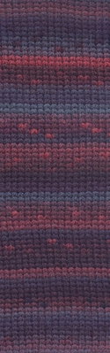 Lang Yarns Wooladdicts Mystery 1125.0010 Navy/Petrol/Burgundy op=op uit collectie 