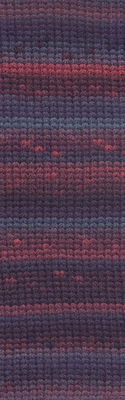 Lang Yarns Wooladdicts Mystery 1125.0010 Navy/Petrol/Burgundy