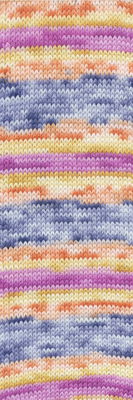 Lang Yarns Wooladdicts Move 4ply 1126.0009 Blue/Yellow/Orange