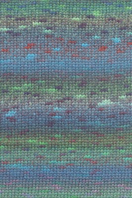 Lang Yarns Magnolia 1145.0003 Turquoise/Red/Green