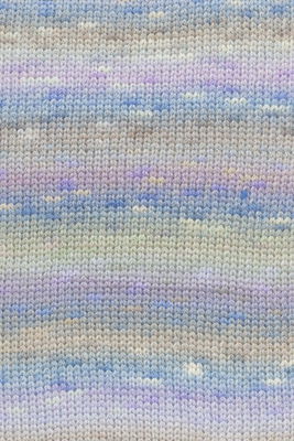 Lang Yarns Magnolia 1145.0007 Blue/Beige/Lilac