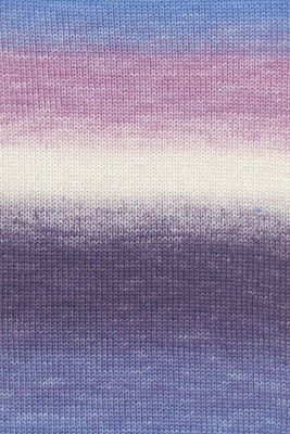 Lang Yarns Merino 200 Bebe Color 155.0550 Blue/Viola