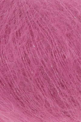Lang Yarns Mohair Luxe Lame 797.0066 Silver - Pink