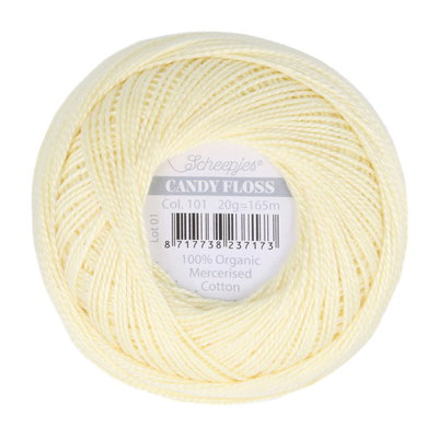 Scheepjes Candy Floss 101 Candle Light op=op uit collectie 
