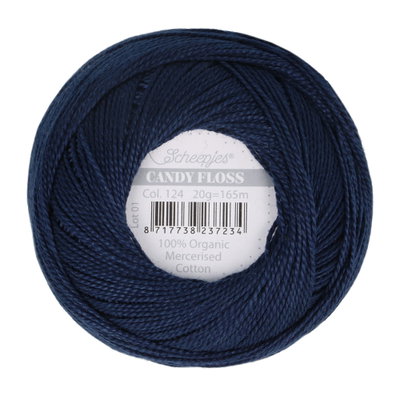Scheepjes Candy Floss 124 Ultramarine op=op uit collectie 