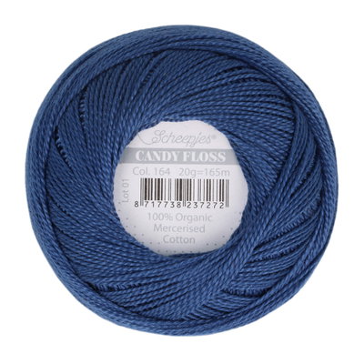 Scheepjes Candy Floss 164 Light Navy op=op uit collectie 