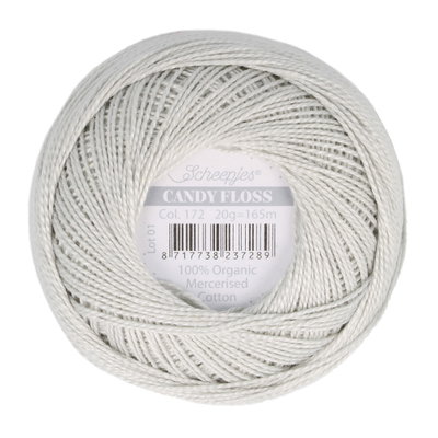 Scheepjes Candy Floss 172 Light Silver op=op uit collectie 