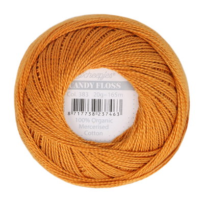 Scheepjes Candy Floss 383 Ginger Gold op=op uit collectie 