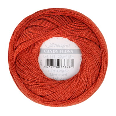 Scheepjes Candy Floss 388 Rust op=op uit collectie 