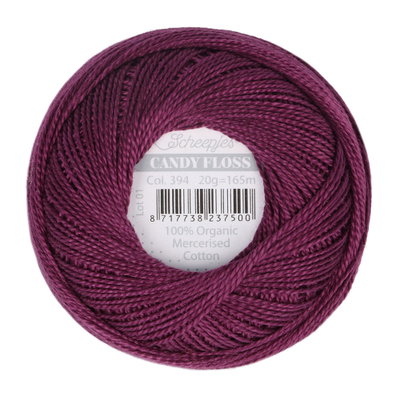 Scheepjes Candy Floss 394 Shadow Purple op=op uit collectie 