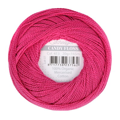 Scheepjes Candy Floss 413 Cherry op=op uit collectie 