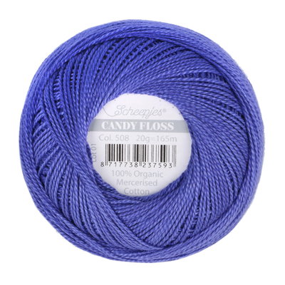 Scheepjes Candy Floss 508 Deep Amethyst op=op uit collectie 