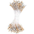 Meeldraden goud en zilver 6 cm (100 stuks)