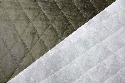 Gewatteerde Alcantara Suede Army Groen