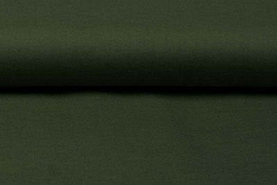 Stof katoen effen leger groen per 49 cm 