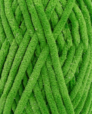 Pingouin Pingo Chenille Glitter Vert Tortue