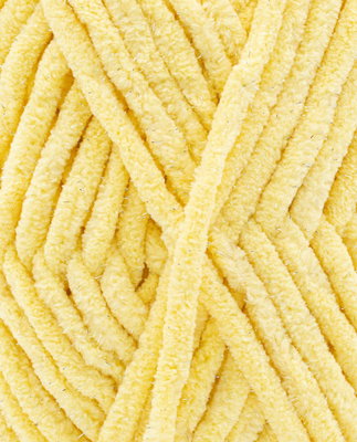 Pingouin Pingo Chenille Glitter Jaune Pale op=op uit collectie 