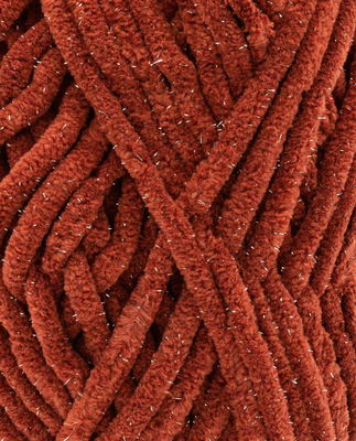 Pingouin Pingo Chenille Glitter Rouge Cuivre