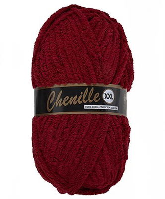 Lammy Yarns - Chenille XXL 042 donker rood