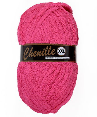 Lammy Yarns - Chenille XXL 020 neon roze