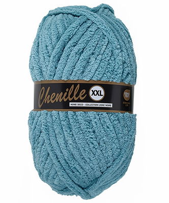 Lammy Yarns - Chenille XXL 457 aqua blauw