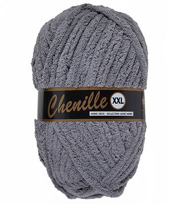 Lammy Yarns - Chenille XXL 004 grijs