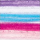 Chenille 9 mm - 50 cm pastel (10 stuks)