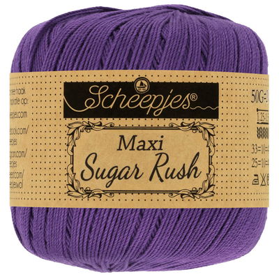 Scheepjes Maxi Sugar Rush 521 deep violet - 50 gram