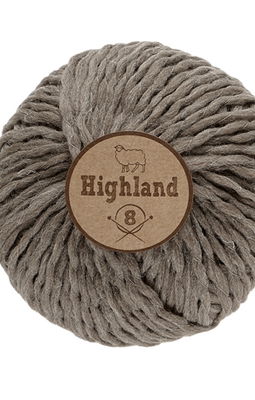 Lammy Yarns Highland 8 - 027 licht bruin