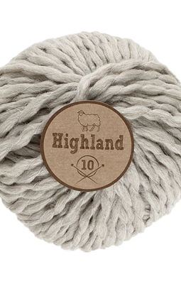 Lammy Yarns Highland 10 - 791 beige grijs