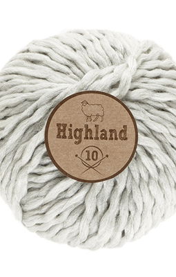 Lammy Yarns Highland 10 - 003 licht grijs