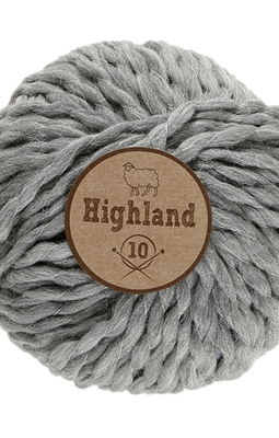 Lammy Yarns Highland 10 - 038 grijs
