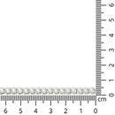 Sieradenketting 3,5 mm - verzilverd (meter) -  89536