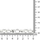 Sieradenketting 7 mm - verzilverd (meter) -  89546