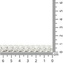 Sieradenketting 7 mm - verzilverd (meter) - 89554