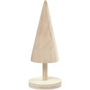 Kerstbomen - kegel hout 15,5 a 5 cm