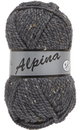 Lammy Yarns - Alpina 6 tweed 425 grijs