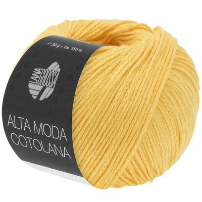 Lana Grossa Alta moda cotolana 61 geel