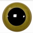 Ogen 8 mm olijf groen (5 paar)